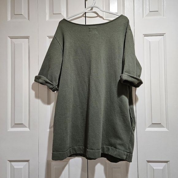 Urban Outfitters Torino Sweatshirt Mini Green Dress Size Small - Picture 10 of 10